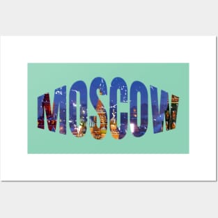 Moscow Cool Gift For Russia Lovers Posters and Art